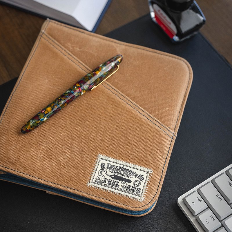Esterbrook 20-Pen Canvas Case (Tan) Accessories