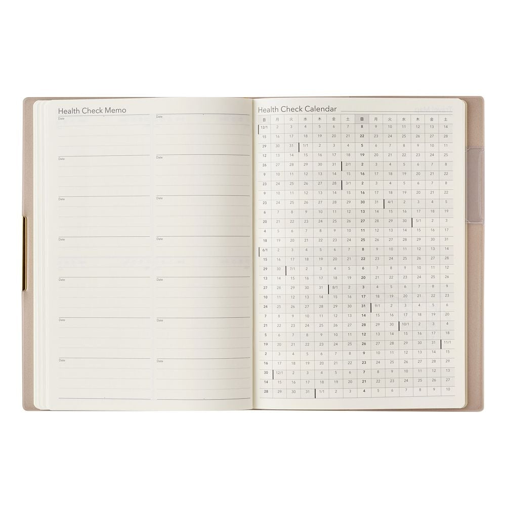 2025 Ecri Plus 1 Weekly Planner - B6 (Sand Beige)