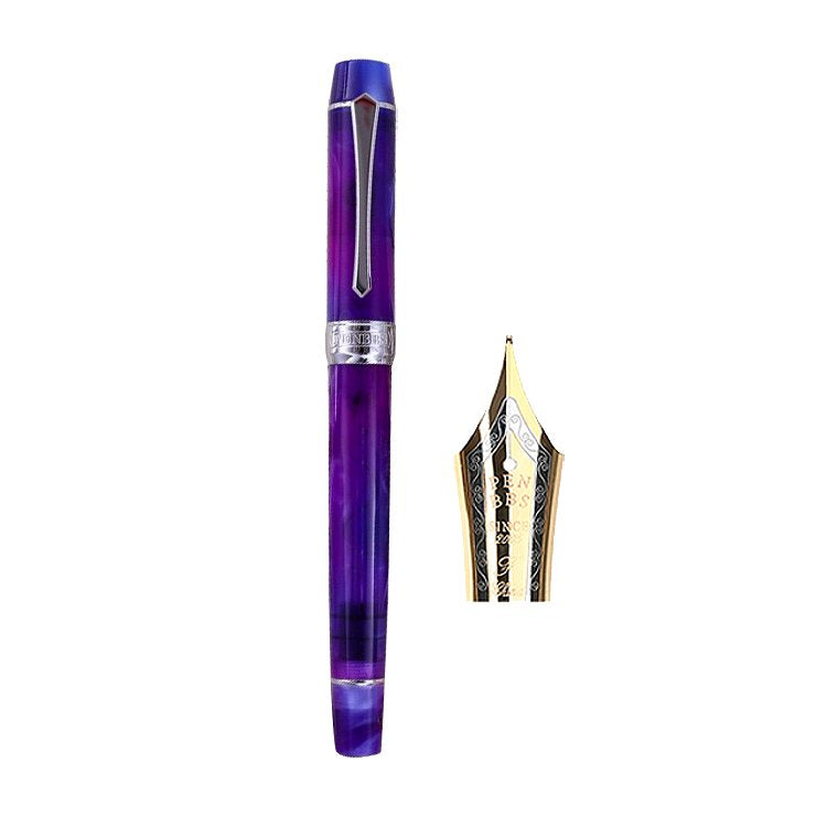 PENBBS 355 - Purple Cloud / Duotone #2 (Fine) Fountain Pen