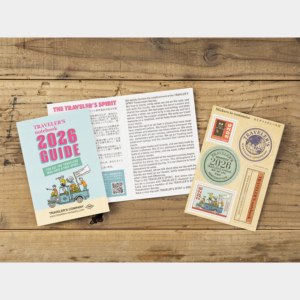 Traveler's Company 2026 Diary Weekly (Passport) Planners