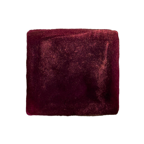 Wearingeul 1984 (Shimmer) - 30ml fountain pen ink swatch, showcasing a plush, deep burgundy velvet appearance, ideal for creative writing with shading and sheening effects.
