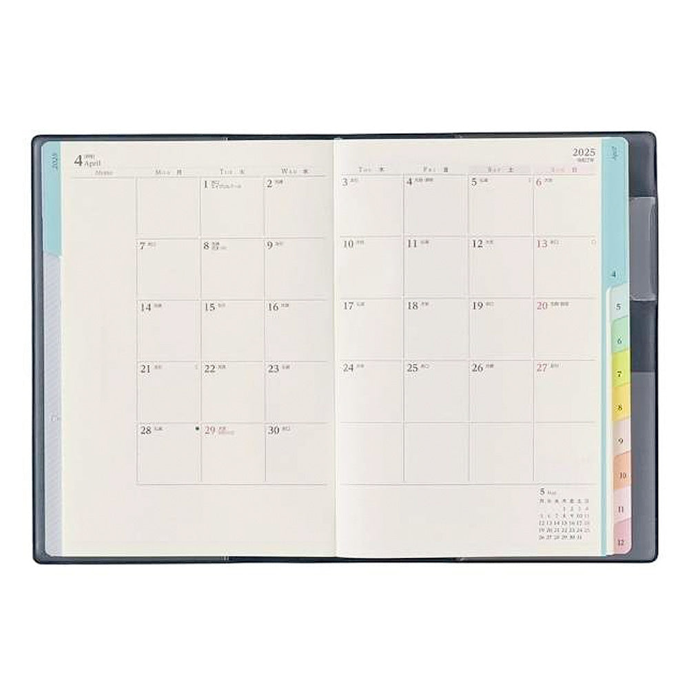 2025 King's Brunch x PAGEM Weekly Planner - B6-i (Navy)