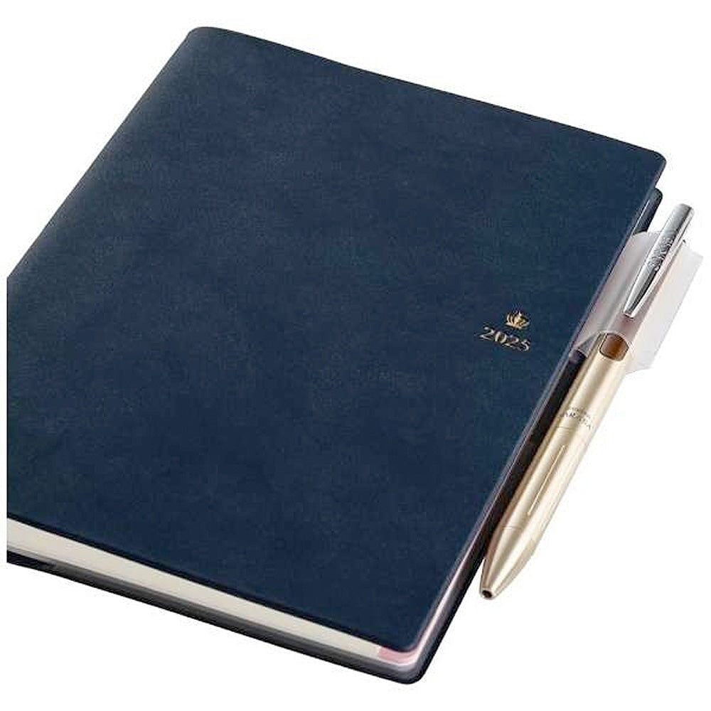 Nolty 2025 King's Brunch x PAGEM Weekly Planner - B6-i (Navy) Planners
