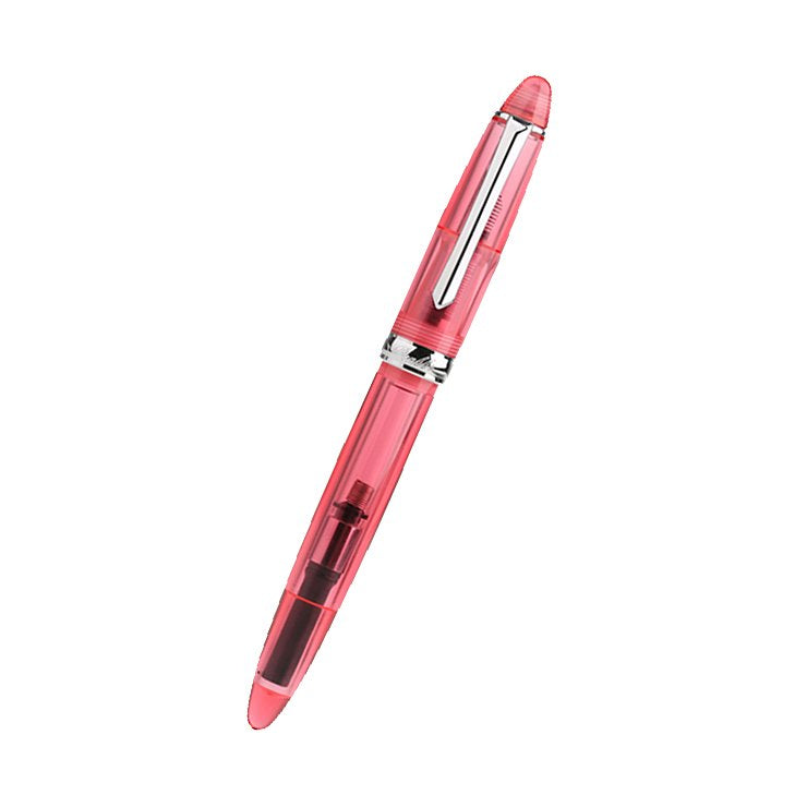 PENBBS 308 - Strawberry / Silver (Fine) Fountain Pen