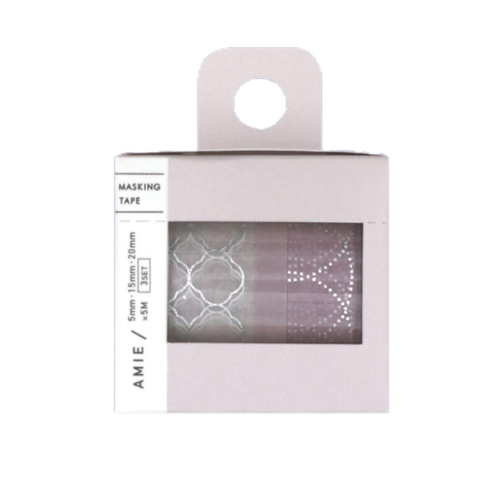 World Craft AMIE Petales Washi Tape (Set of 3) Washi Tape