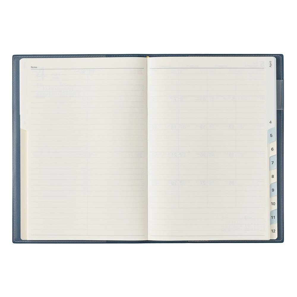 Nolty 2025 Access 5 Tabbed Planner - A5 (Navy) Planners