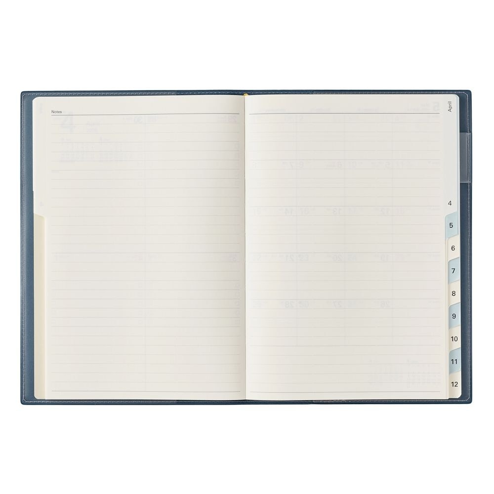 2025 Access 5 Tabbed Planner - A5 (Navy)