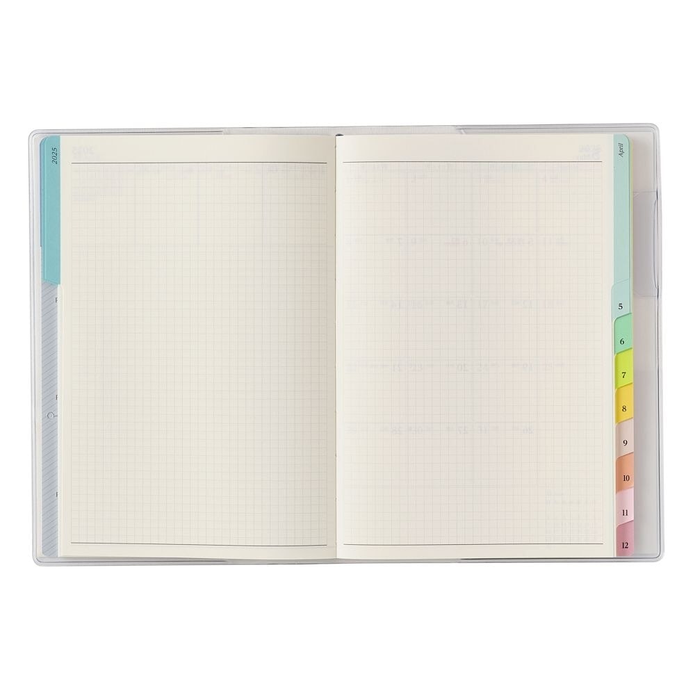 Nolty 2025 King's Brunch x PAGEM Weekly with Memo Planner - B6-i (Sea Green) Planners