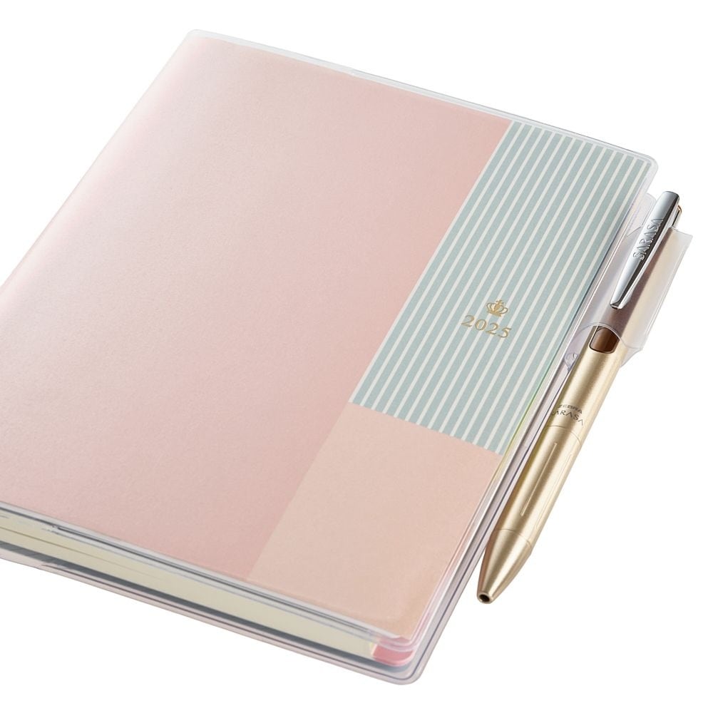Nolty 2025 King's Brunch x PAGEM Weekly Planner - B6-i (Rose Pink) Planners