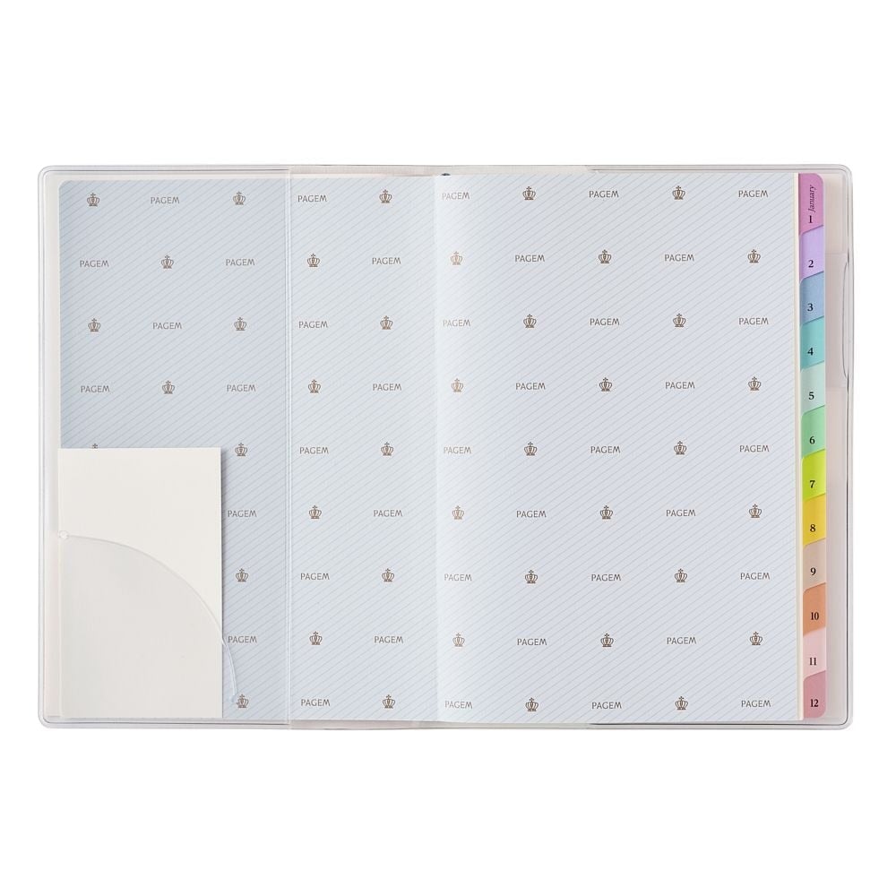 Nolty 2025 King's Brunch x PAGEM Weekly Planner - B6-i (Rose Pink) Planners