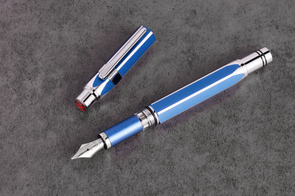 TWSBI Precision (Gemini Blue) - Broad Fountain Pen