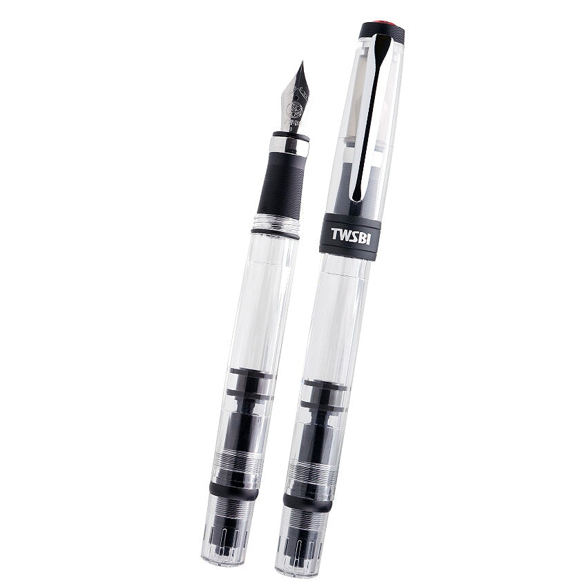 TWSBI Diamond 580 ALR (Black) - Extra Fine Fountain Pen