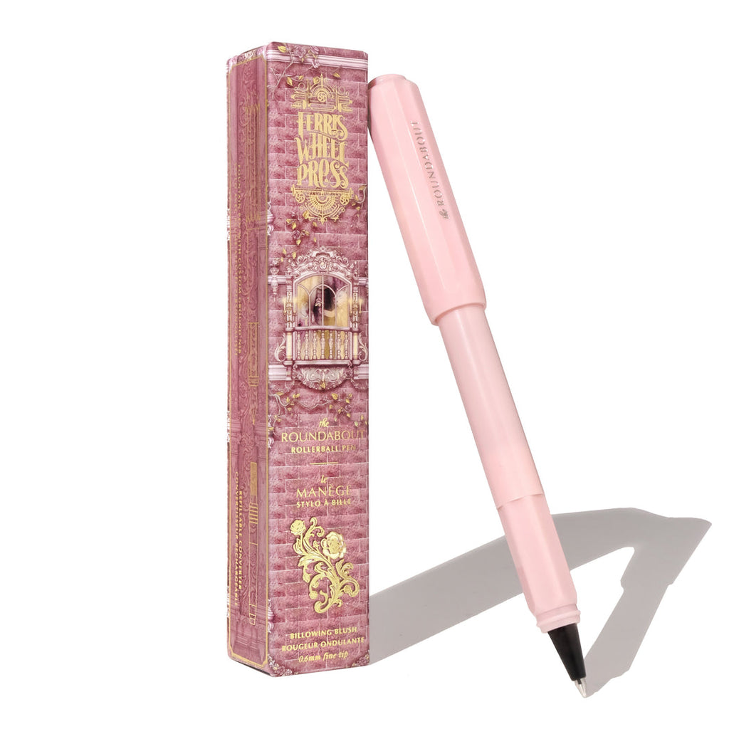Roundabout Rollerball Pen - Billowing Blush