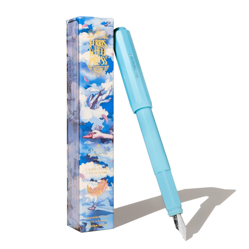 Carousel Fountain Pen - Feathered Flight (Fine)