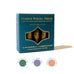 Ferris Wheel Press Ink Charger Set - The Southern Charm Collection, featuring three vials of fountain pen ink: Dancing Thyme, Bayou Berry Mist, and Terracotta Canyon in a teal, gold-foiled package.