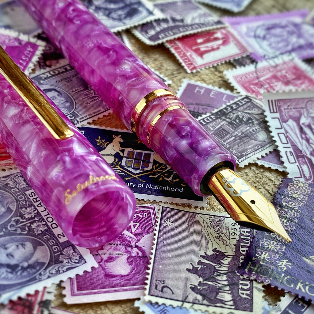 Esterbrook Estie - Punch / Gold - Scribe Custom Nib Fountain Pen