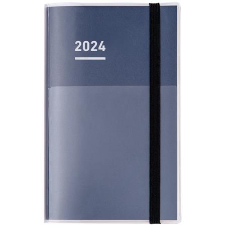 Jibun Techo 2024 Planner 3-in-1 Kit - A5 Slim (Indigo)