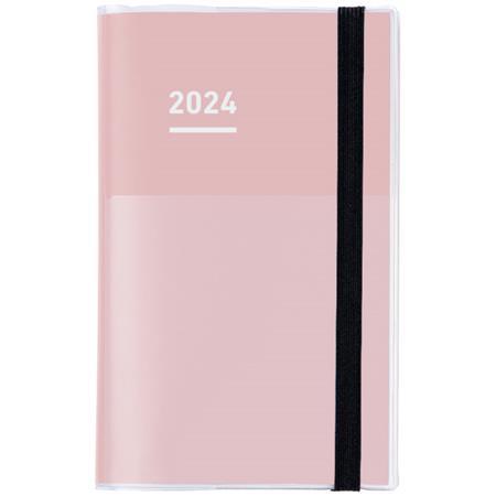 Jibun Techo 2024 Planner 3-in-1 Kit - B6 Slim (Pink)