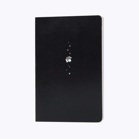 Colorverse Hubble Space Telescope Soft Cover Notebook - Dotgrid (90gsm) with holographic motif, ideal for fountain pen ink, offering 192 pages of ink-proof, fountain pen friendly paper.