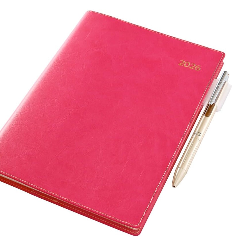 Nolty 2026 PDCA Planner - A5 (Pink) Planners