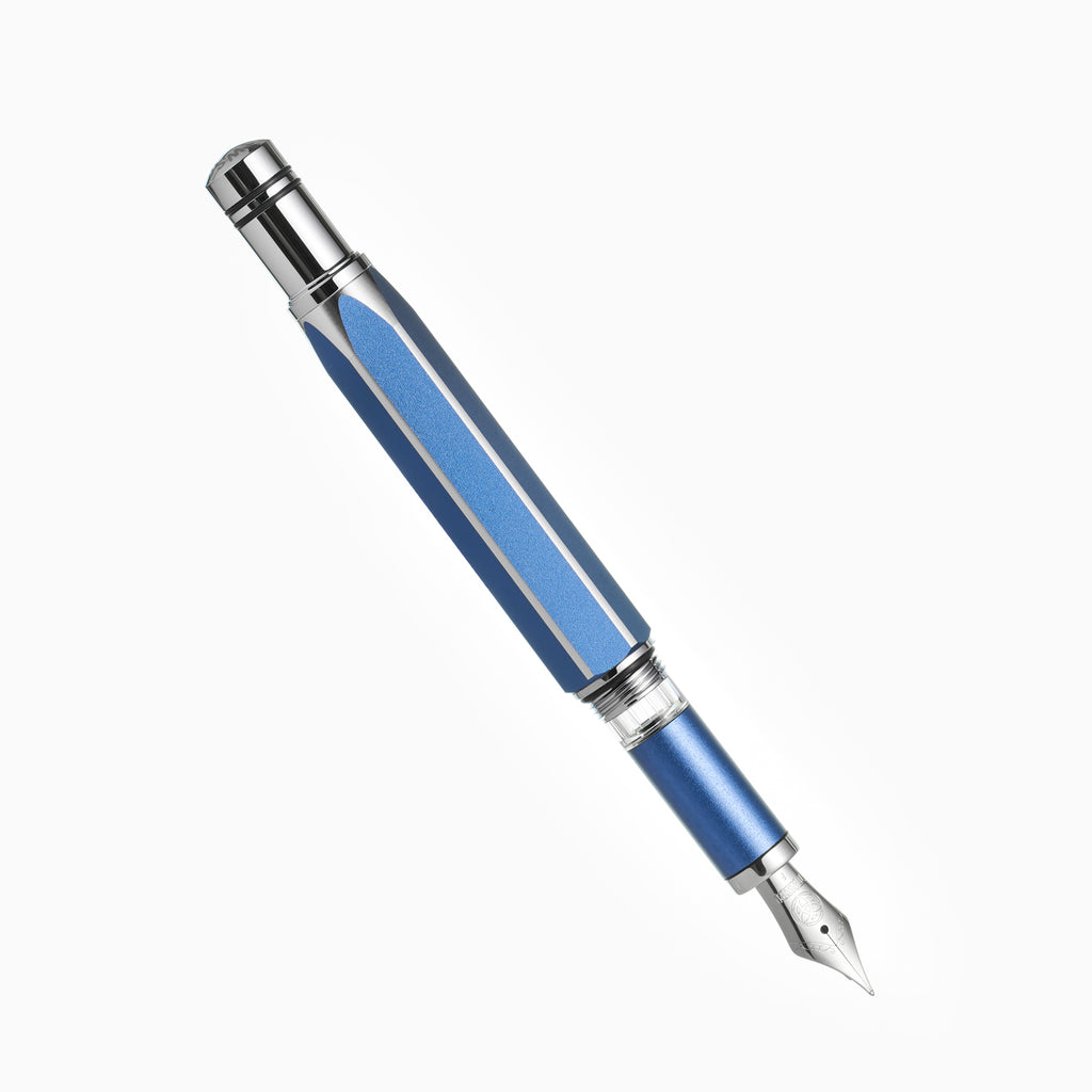 TWSBI Precision (Gemini Blue) - Broad Fountain Pen