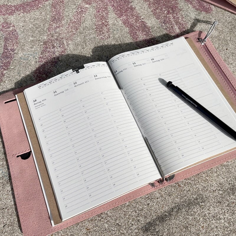 Roterfaden Taschenbegleiter SO_23 - Dark Olive/Rose (M) Accessories