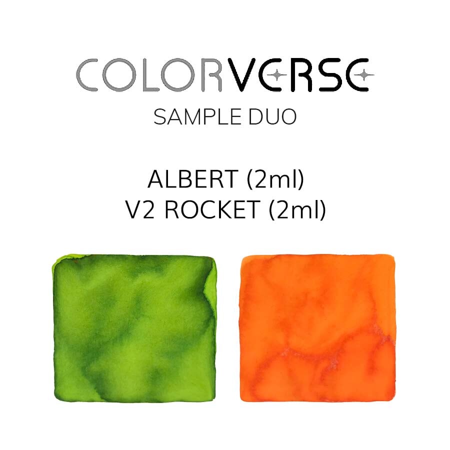Colorverse Albert and V2 Rocket - 2ml Each Set Ink Samples