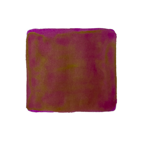 Ban Mi Stationery's Autumn Red Leaves (Regular) fountain pen ink, 15ml, features a purplish-magenta sheen with brown/olive undertones, ideal for vibrant writing projects.