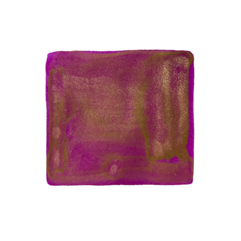 Ban Mi Stationery Autumn Red Leaves (Shimmer) fountain pen ink, 15ml, showcasing a magenta and gold-bronze shimmer swatch from Desk Bandit's high sheen series.