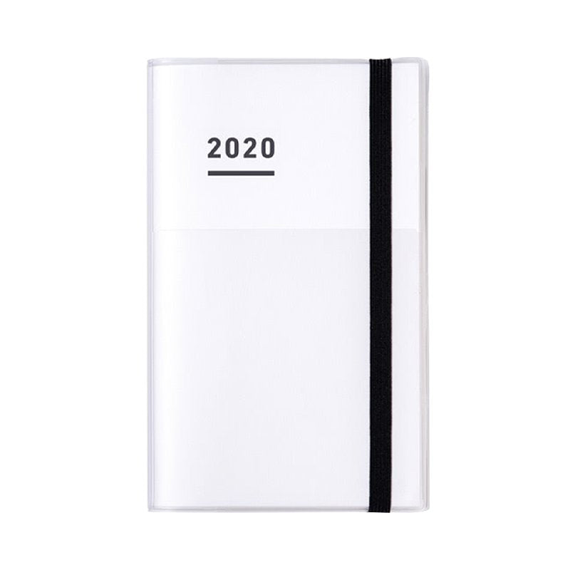 Kokuyo Jibun Techo 2020 Planner 3-in-1 Kit - B6 Slim (White) Planners