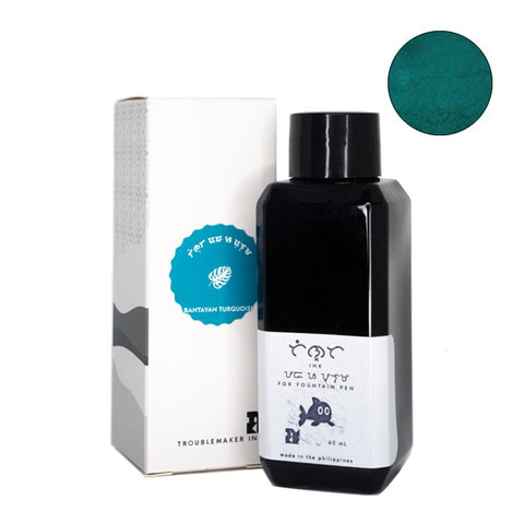 Troublemaker Inks Bantayan Turquoise - 60ml Bottled Ink
