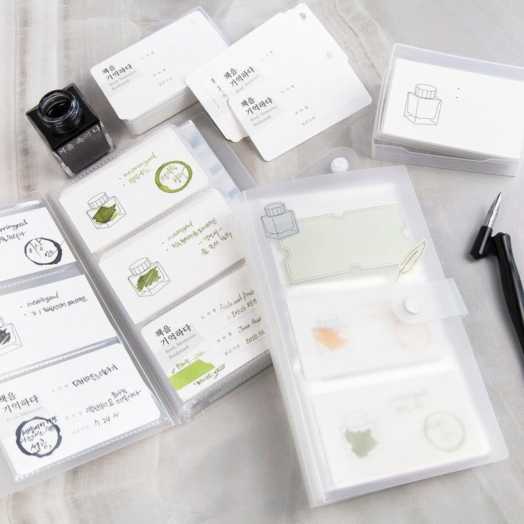 Wearingeul Ink Swatch Card Binder Accessories