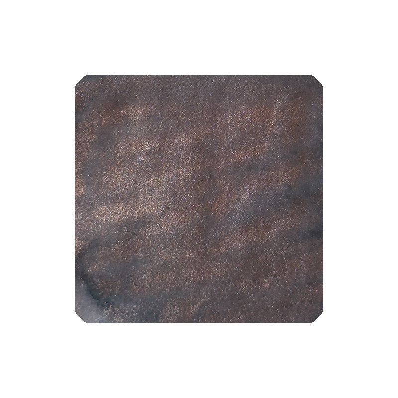 Ka-Ku Ink Mazeru / Black Jade (Shimmer) - 18ml: A shimmering fountain pen ink with metallic coppery-bronze and charcoal flecks, capturing the essence of expressive Japanese writing.