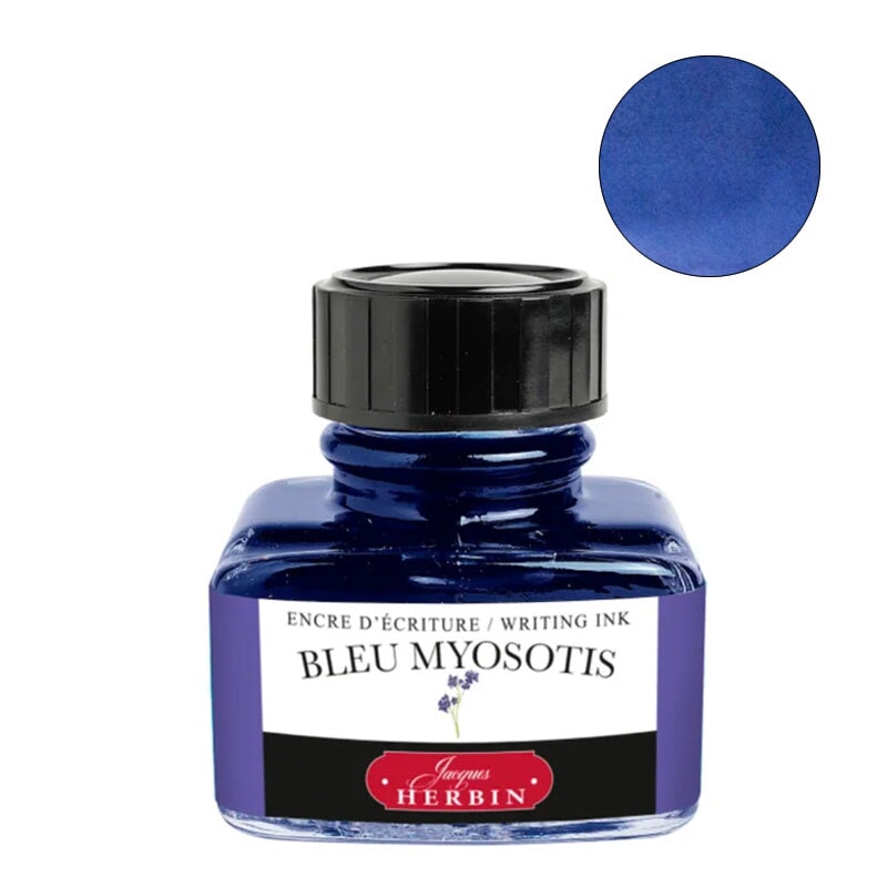 Jacques Herbin Bleu Myosotis - 2ml Ink Sample
