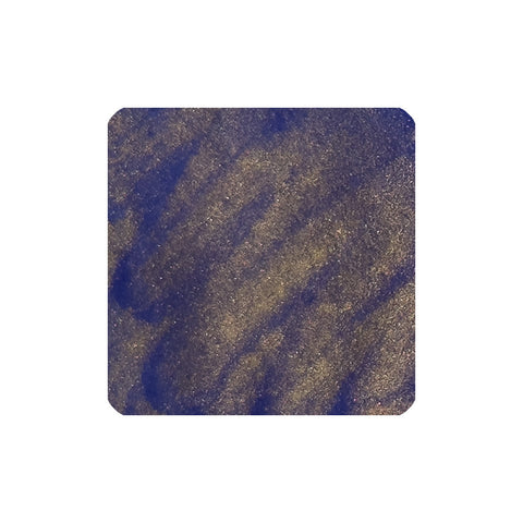 Jacques Herbin Bleu Ocean (1670 Collection) fountain pen ink, 50ml, features shimmering gold-bronze and deep blue swirls, capturing the essence of fine writing.