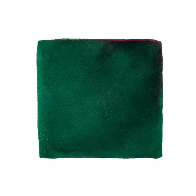 Wearingeul The Brothers Karamazov fountain pen ink, 30ml. Solid dark green swatch, showcasing the ink's rich dye-based hue. Suitable for various pen types.
