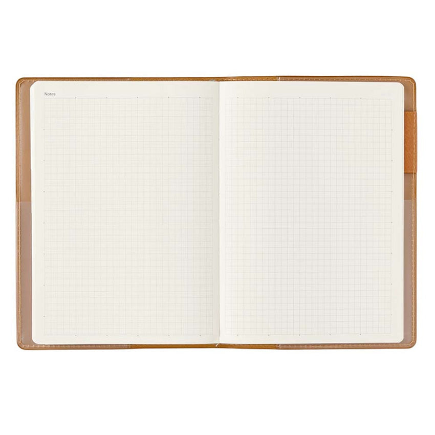 2026 Carrel Weekly Vertical - A6 (Camel)