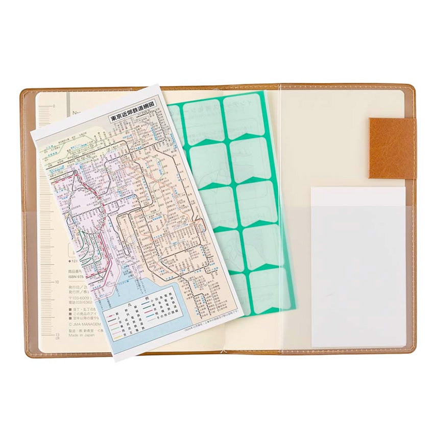 Nolty 2026 Carrel Weekly Vertical - A6 (Camel) Planners