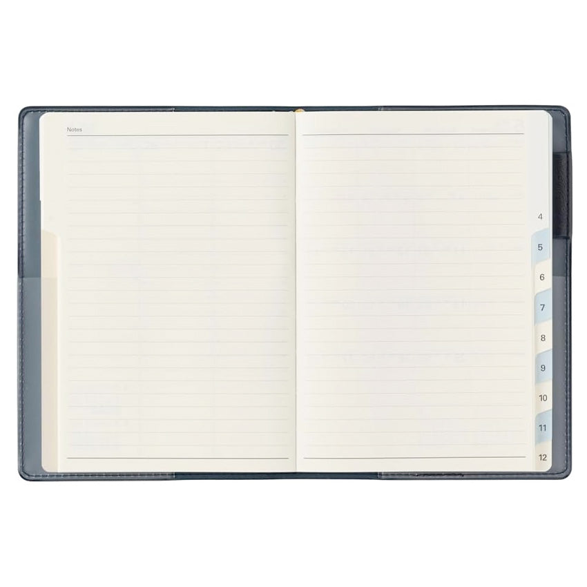 2026 Carrel Weekly Vertical - A6 (Navy)