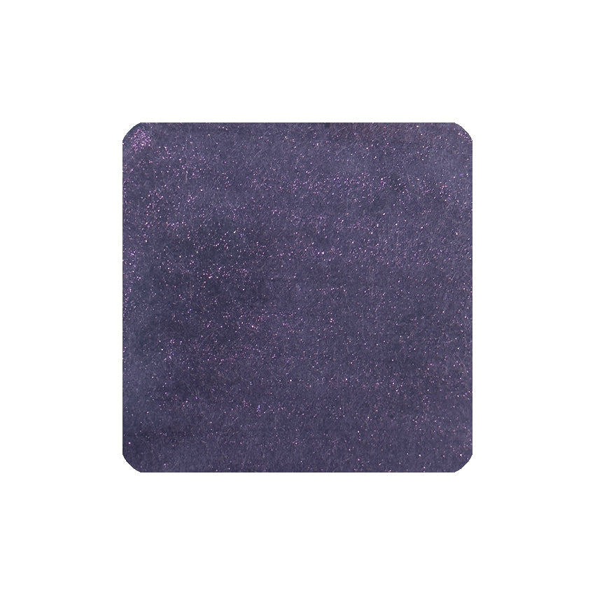 Close-up swatch of Contact Super Suzumeya ink, a dark purple shade with pinkish-purple shimmer, part of Tono & Lims' 3rd Anniversary scented series.