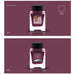 Contact Super Bechori (Shimmer) - 2ml bottle, showing front and back labels with retro bear scene and anniversary Earth design, against matching purple background.