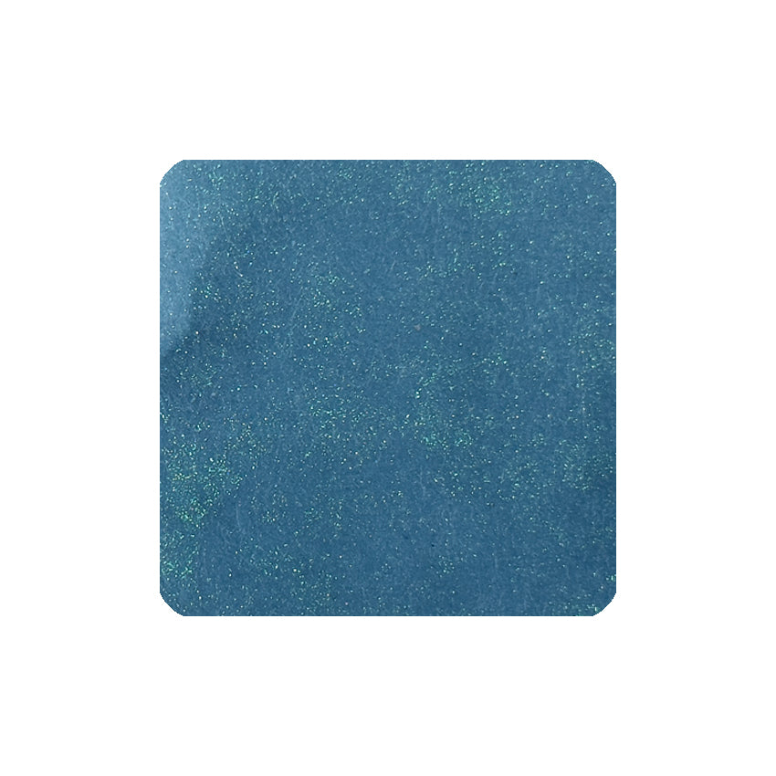 Contact Super Oyakata (Shimmer, Scented) - 30ml: A shimmery teal-blue ink swatch with green/blue sparkles, part of Tono & Lims' 3rd Anniversary Contact series.