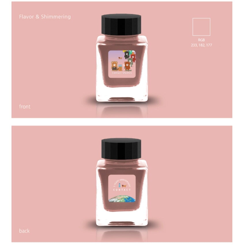 Tono & Lims Contact Super Shishiri (Shimmer, Scented) - 30ml Bottled Ink