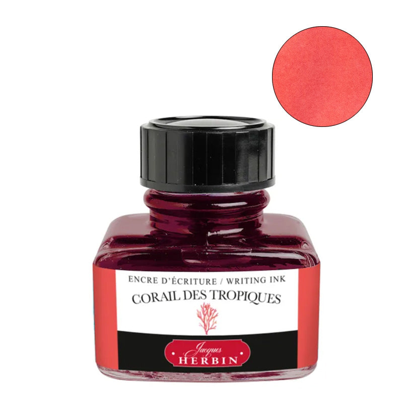 Jacques Herbin Corail des Tropiques - 30ml Bottled Ink