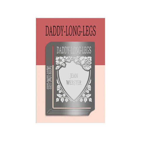 Edge Metal Bookmark World Classic Series (Daddy Long Legs) by Wearingeul, featuring a stylized book spine design, nickel-plated stainless steel, capturing the essence of the classic story.
