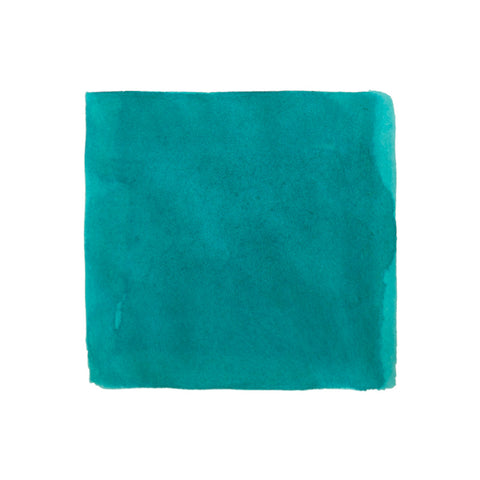 Project Ink No.044 Dokdo - 15ml by Colorverse, a teal fountain pen ink swatch, showcasing plant-based, dye-based ink for a smooth writing experience.