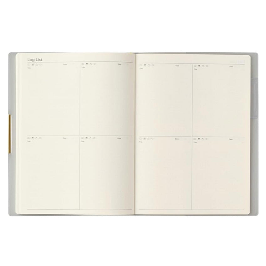 2026 Ecri Plus 8 Weekly Planner - B6 (Ice Blue)