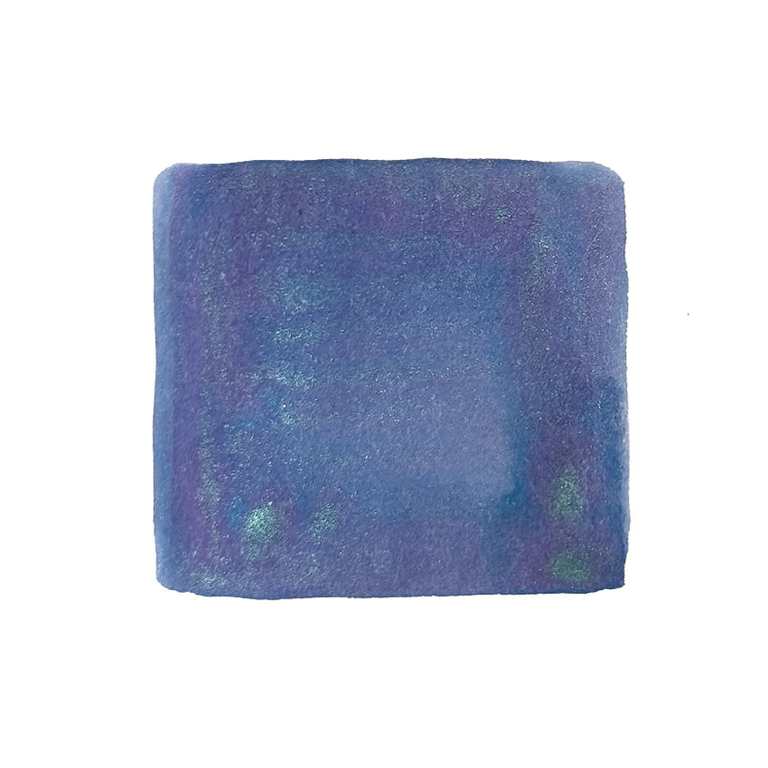 Elphaba (Shimmer) - 30ml, a coarse-textured deep blue-purple pad from Journalize's fountain pen ink collection, featuring shimmering particles for a starry night effect.