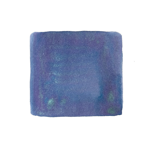 Elphaba (Shimmer) - 30ml, a coarse-textured deep blue-purple pad from Journalize's fountain pen ink collection, featuring shimmering particles for a starry night effect.
