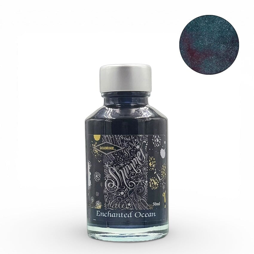 Diamine Enchanted Ocean (Shimmer) - 50ml Bottled Ink